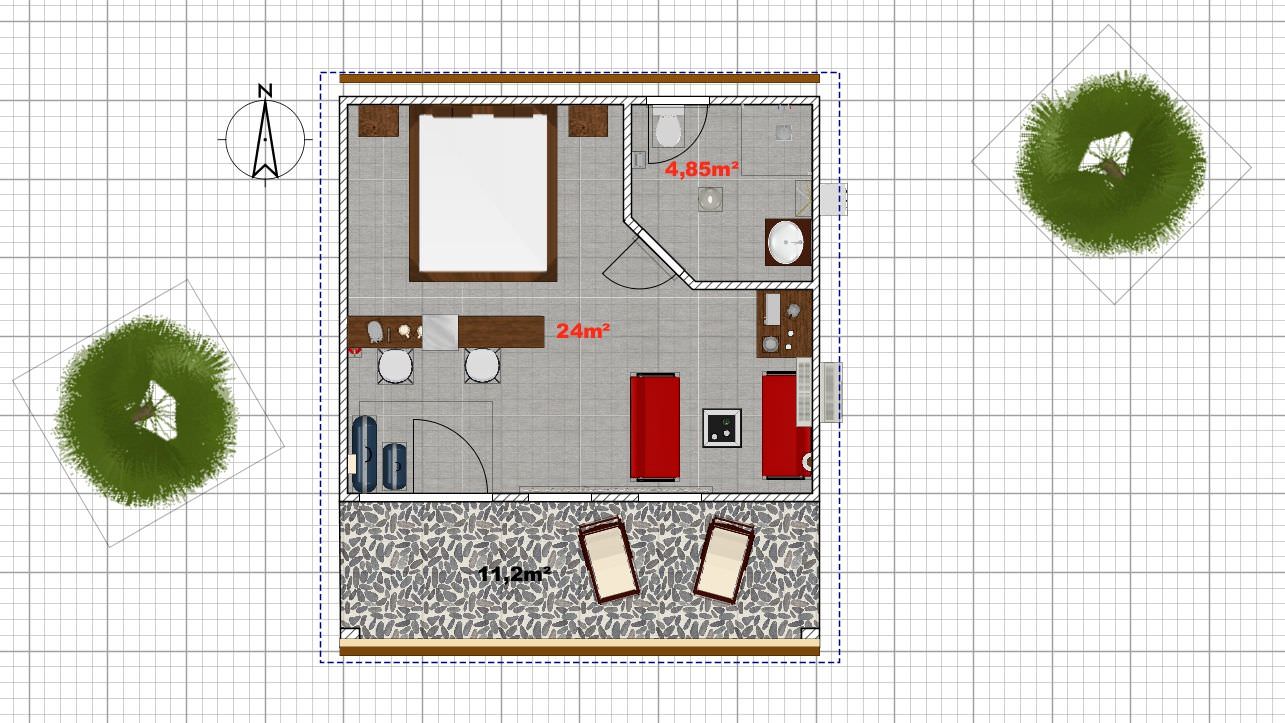 Panelized Bungalows Layout