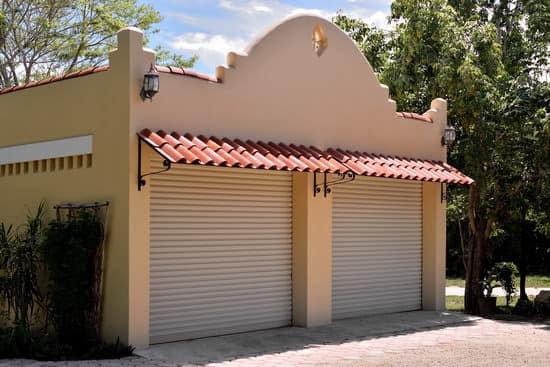 Clay tile garage awnings